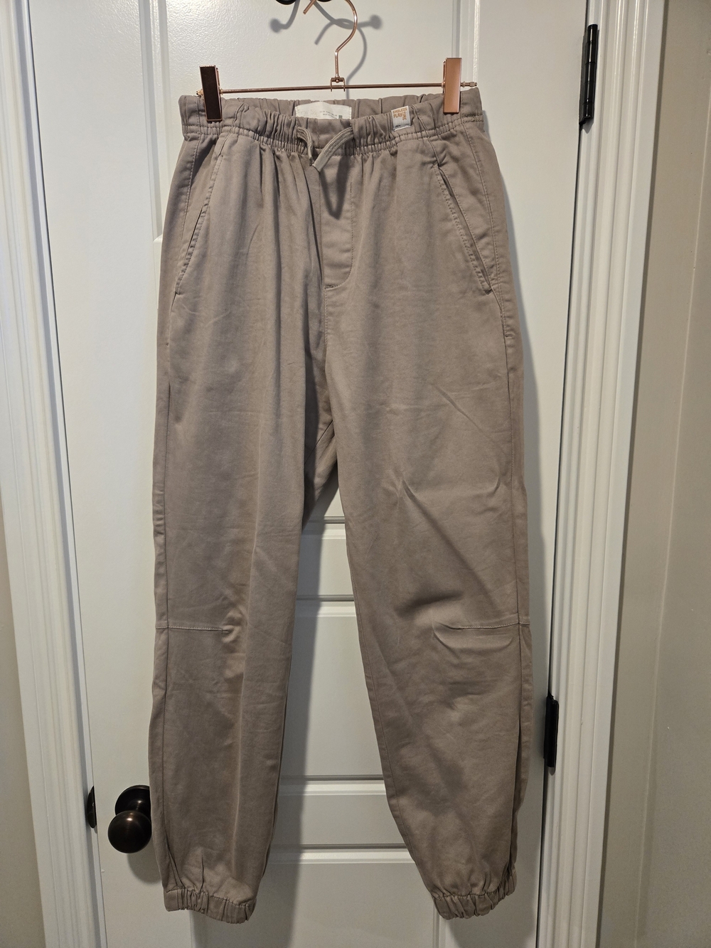 Zara Boys Taupe Jogger Trousers Size 13/14